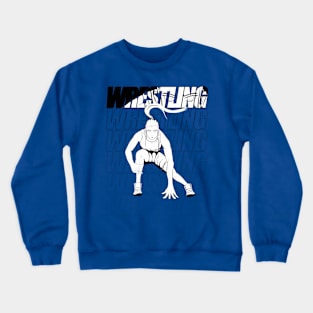 SSv1 Wrestling FeMale Graphic Crewneck Sweatshirt